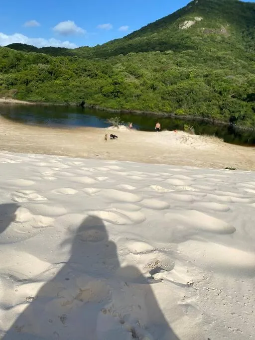 Casa Espacosa Na Praia Do Santinho Sc Florianópolis Brazylia