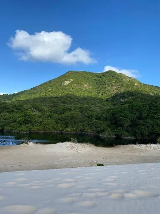 Dom wakacyjny Casa Espacosa Na Praia Do Santinho Sc Florianópolis Brazylia